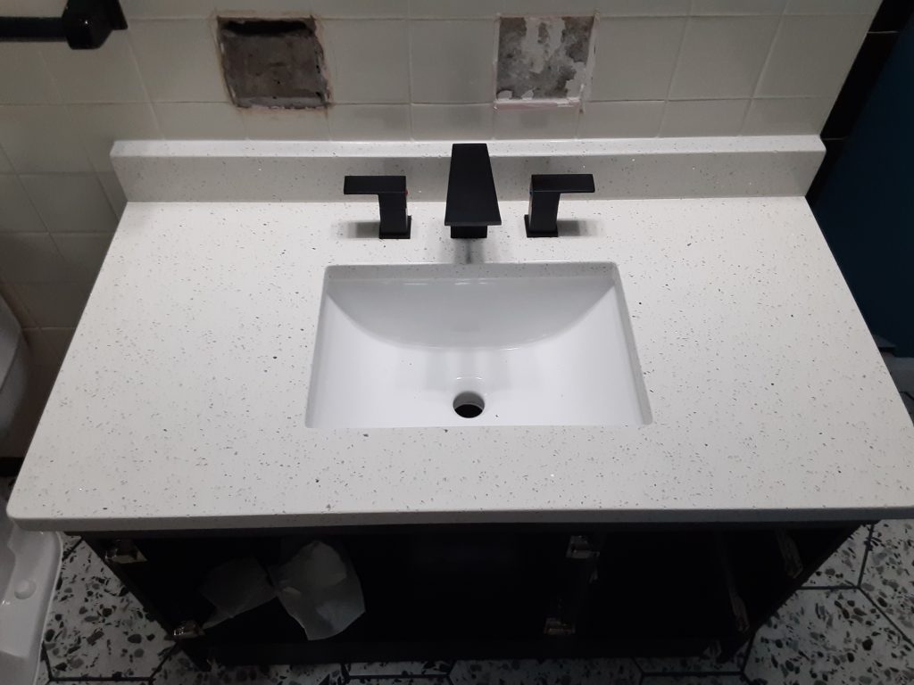 Sink installation